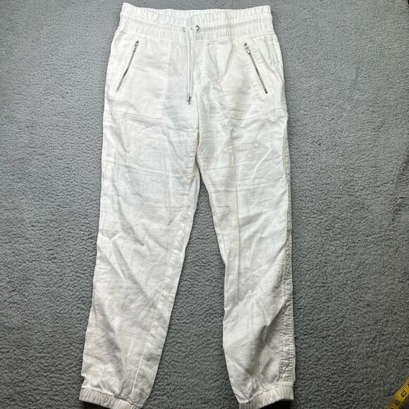 Athleta Cabo Linen Jogger Sz 6 - Picture 1 of 10